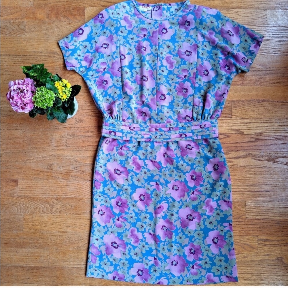 Vintage poppies skirt and top